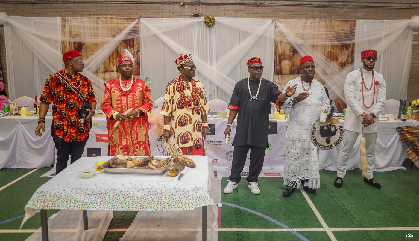 The Igbo New Yam Festival in the sports hall